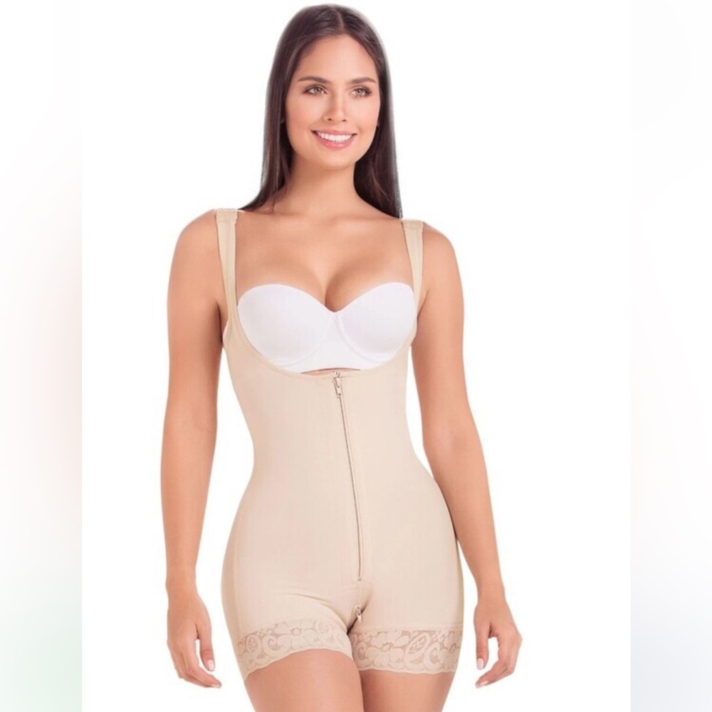 Women's Beige Shapewear Bodysuit